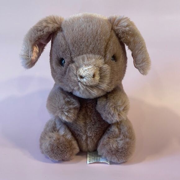 1980 Vintage Gund Hamlet The Pink Pig, Plush Toy Stuffed Animal Piglet 8” tall - Picture 1 of 8